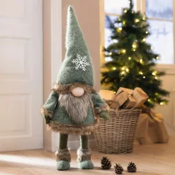 Weihnachtliche Dekofiguren|Frank Handels GmbH & Co. KG Großer Wichtel "Schneeflocke"