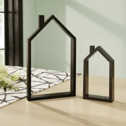 Dekohäuser|Frank Handels GmbH & Co. KG Haus "Black", 2er Set