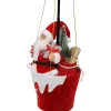 Weihnachtliche Dekofiguren|Weihnachtsmänner|Frank Handels GmbH & Co. KG Heißluftballon "Santa"