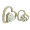 Deko- Und Wohnaccessoires|Frank Handels GmbH & Co. KG Herz "Blumenwiese", 2er Set