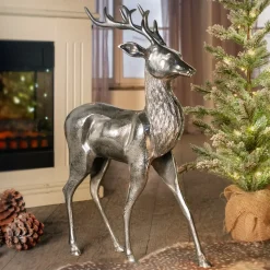 Weihnachtliche Dekofiguren|Chalet & Hütte|Frank Handels GmbH & Co. KG Hirsch, groß