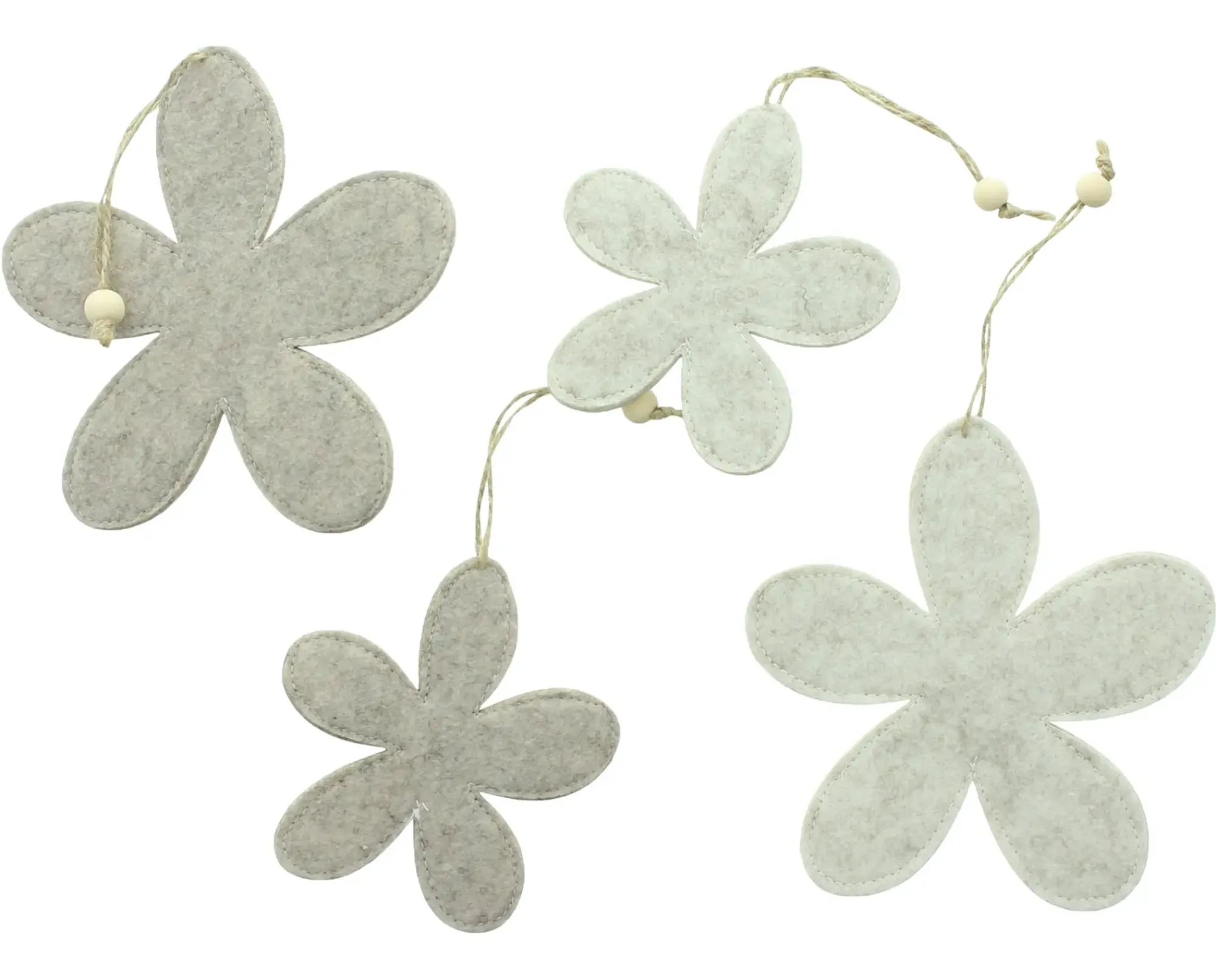 Dekohänger|Frank Handels GmbH & Co. KG Hänger "Blumenquartett", 4er Set