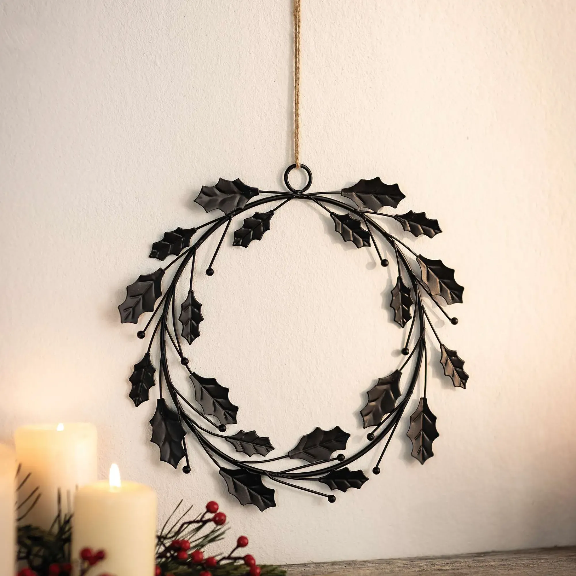 Dekohänger|Weihnachtliche Dekoringe|Frank Handels GmbH & Co. KG Hänger "Ilex"