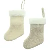Dekohänger|Baumschmuck|Frank Handels GmbH & Co. KG Hänger "Kuschelsocke", 2er Set