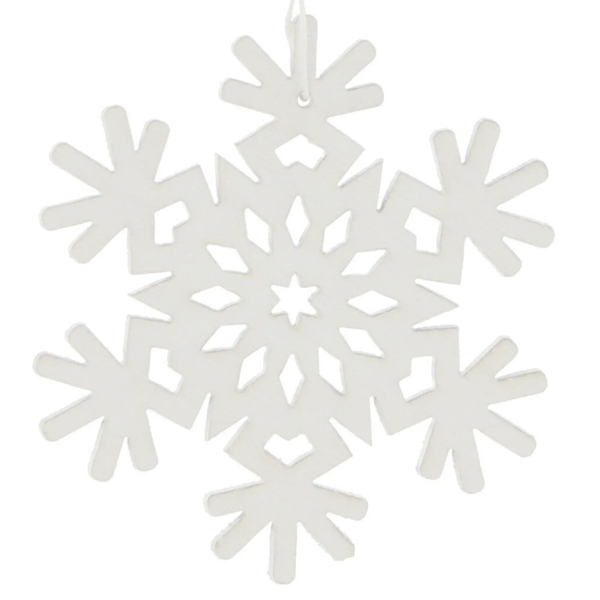 Dekohänger|Baumschmuck|Frank Handels GmbH & Co. KG Hänger "Schneeflocke", 18er Set