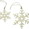 Dekohänger|Baumschmuck|Frank Handels GmbH & Co. KG Hänger "Schneeflocke", 2er Set