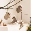 Dekohänger|Baumschmuck|Frank Handels GmbH & Co. KG Hänger "Winterzeit", 4er Set