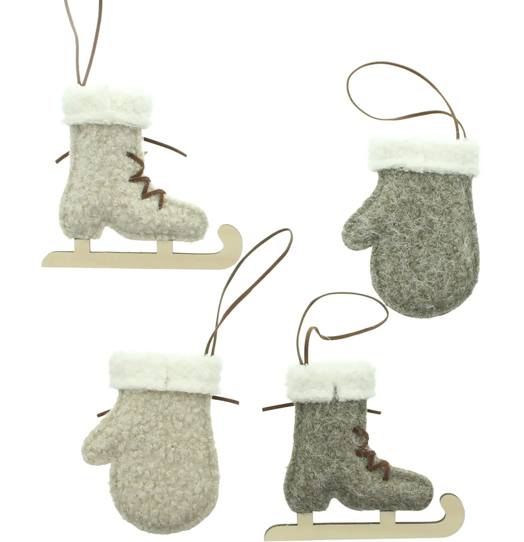 Dekohänger|Baumschmuck|Frank Handels GmbH & Co. KG Hänger "Winterzeit", 4er Set