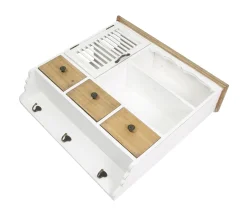 Küche|Frank Handels GmbH & Co. KG Hängeschrank "White Cottage"