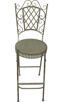 Sessel & Stühle|Bistrosets|Frank Handels GmbH & Co. KG Hoher Gartenstuhl "Ornamente"