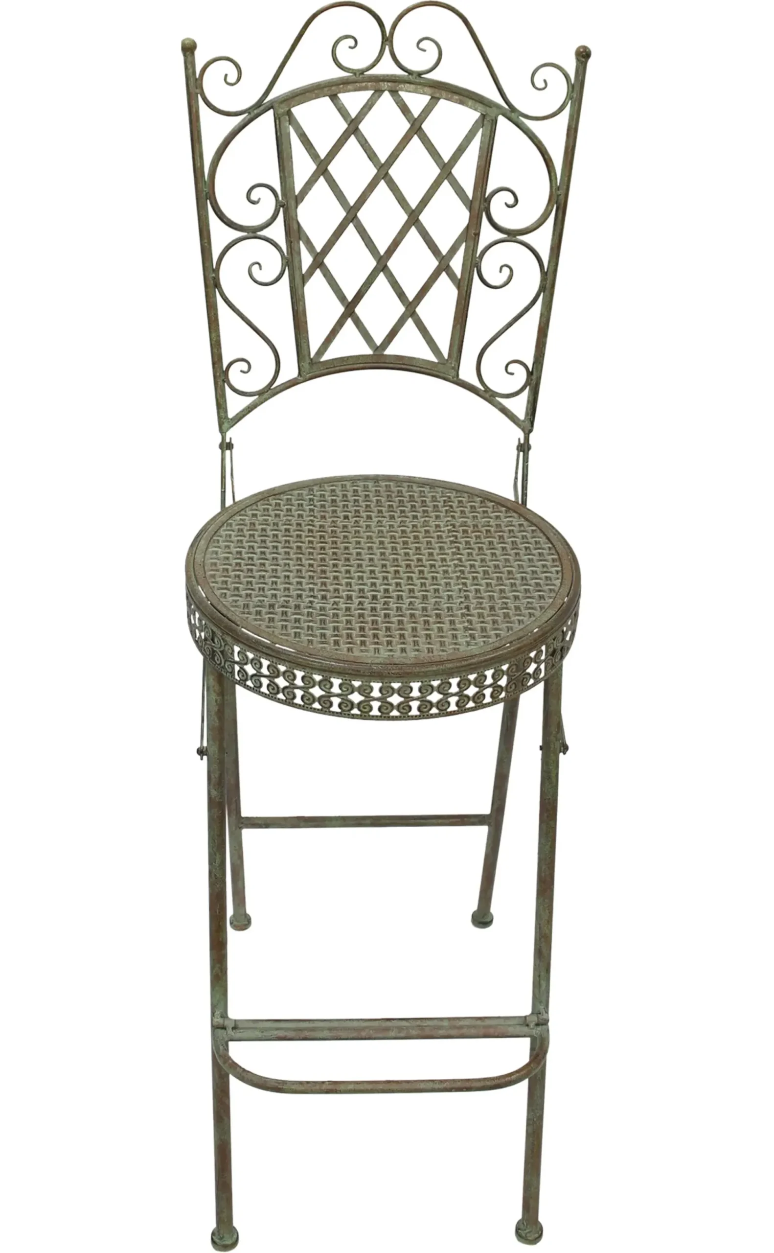 Sessel & Stühle|Bistrosets|Frank Handels GmbH & Co. KG Hoher Gartenstuhl "Ornamente"