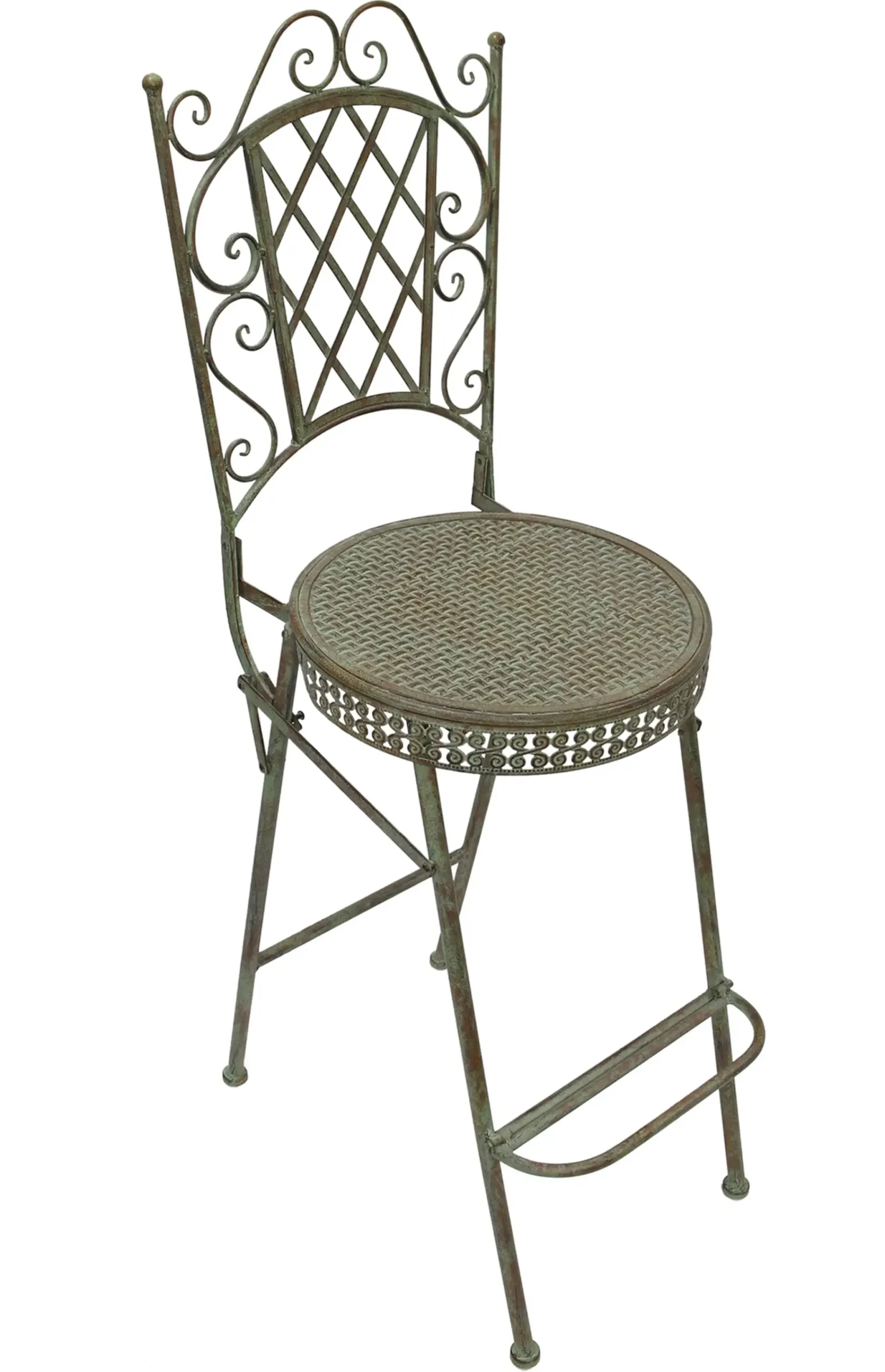 Sessel & Stühle|Bistrosets|Frank Handels GmbH & Co. KG Hoher Gartenstuhl "Ornamente"
