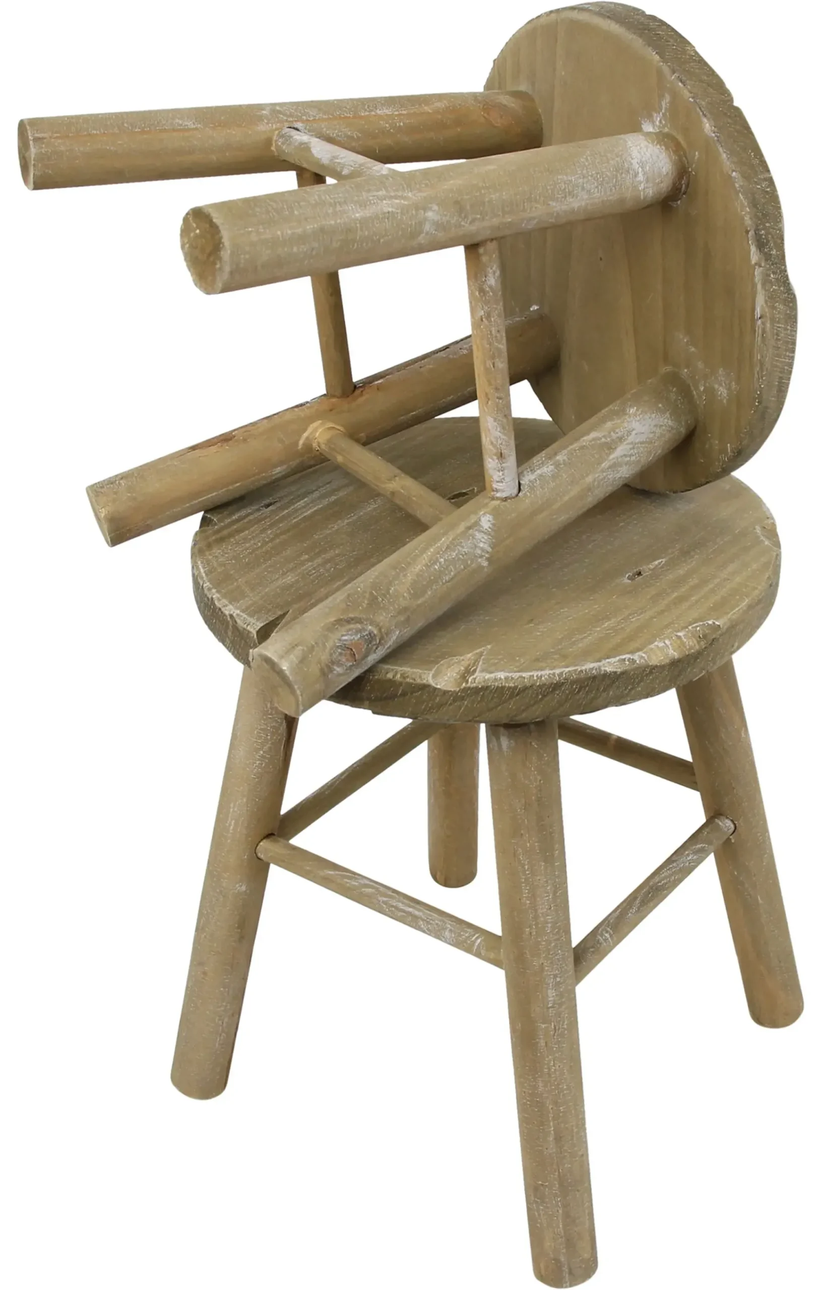 Herbstgarten|Kinderzimmer|Frank Handels GmbH & Co. KG Holzhocker "Rund", 2er Set