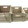 Ladendeko|Kisten & Dekoboxen|Frank Handels GmbH & Co. KG Holzkiste "Basic", 3er Set