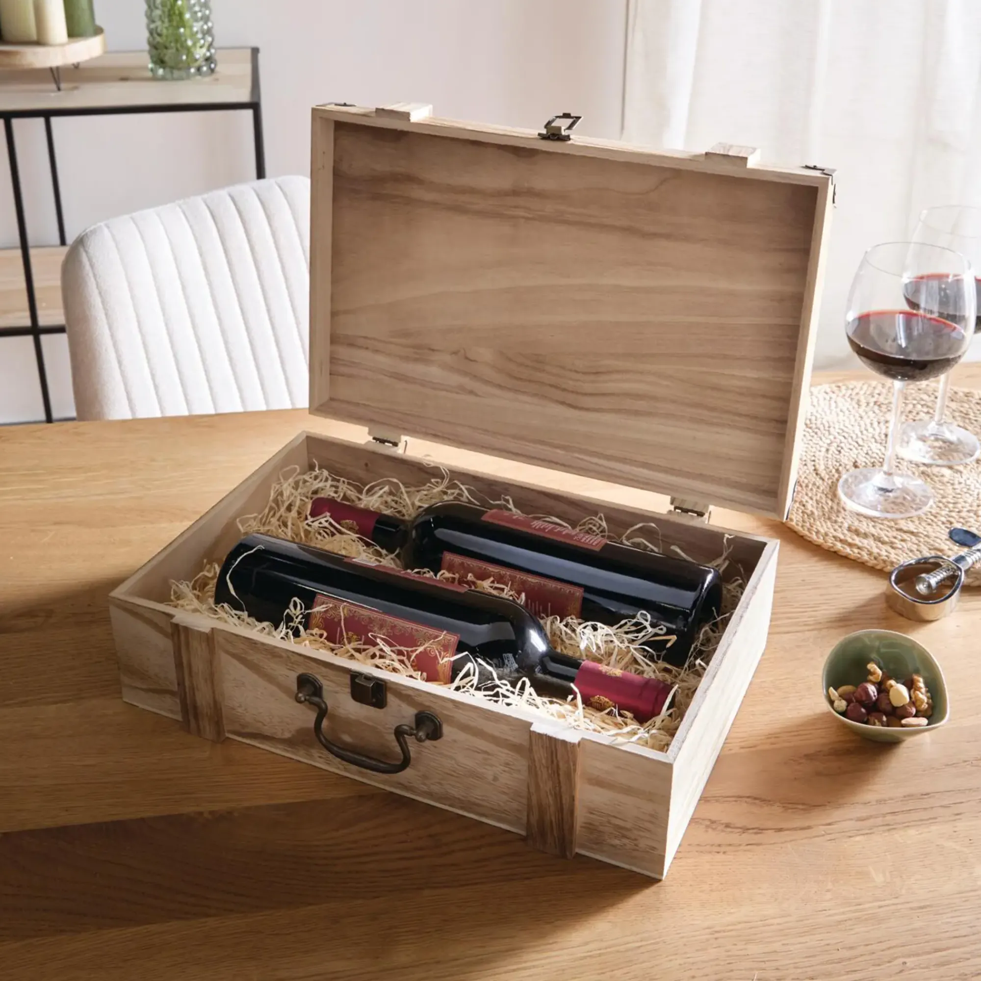 Kisten & Dekoboxen|Truhen|Frank Handels GmbH & Co. KG Holzkiste "Präsent"