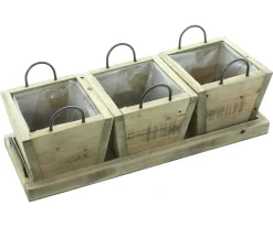 Pflanztöpfe|Frank Handels GmbH & Co. KG Holzpflanzer 