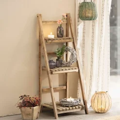 Regale|Wohnzimmer|Frank Handels GmbH & Co. KG Holzregal "Recycling-Chic"