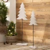 Tannenbäume|Frank Handels GmbH & Co. KG Holz-Tanne "White washed", 2er Set