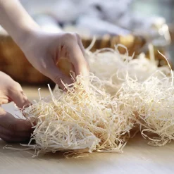 Zubehör Für Adventskränze|Dekobänder & Füllmaterial|Frank Handels GmbH & Co. KG Holzwolle "Natur", 10 kg