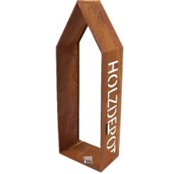 Gartendeko|Home&Living - Deko|Frank Handels GmbH & Co. KG Kaminholz-Regal "Rustic"