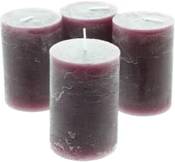 Kerzen & Led-Kerzen|Kerzen & Led-Kerzen|Frank Handels GmbH & Co. KG Kerze "Berry", 4er Set