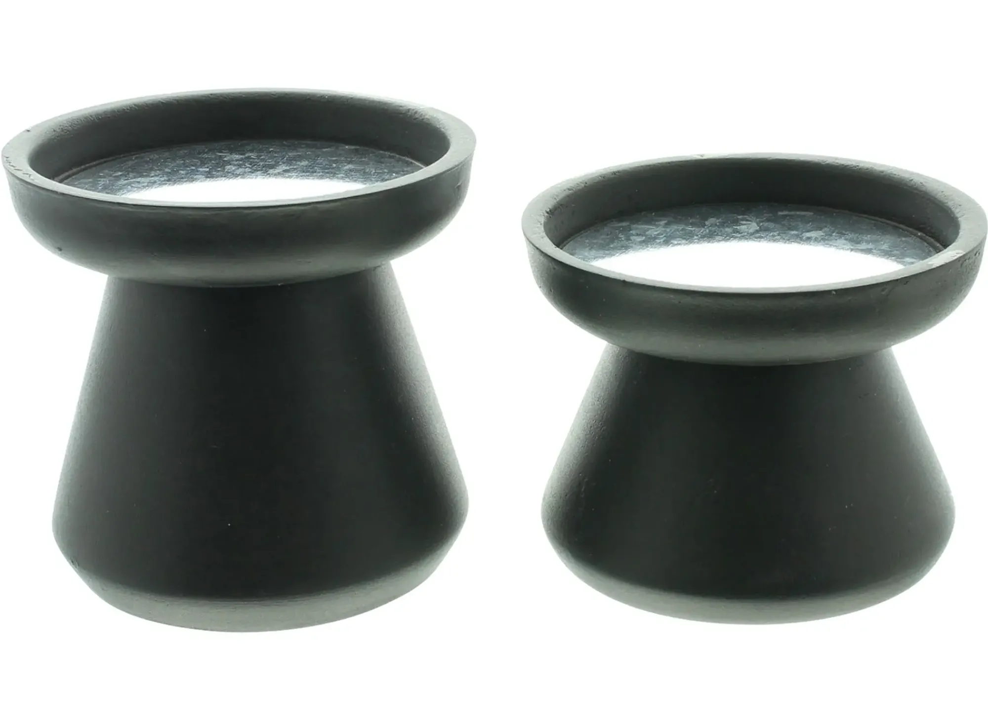 Kerzenhalter|Weihnachtslichter|Frank Handels GmbH & Co. KG Kerzenhalter "Black", 2er Set