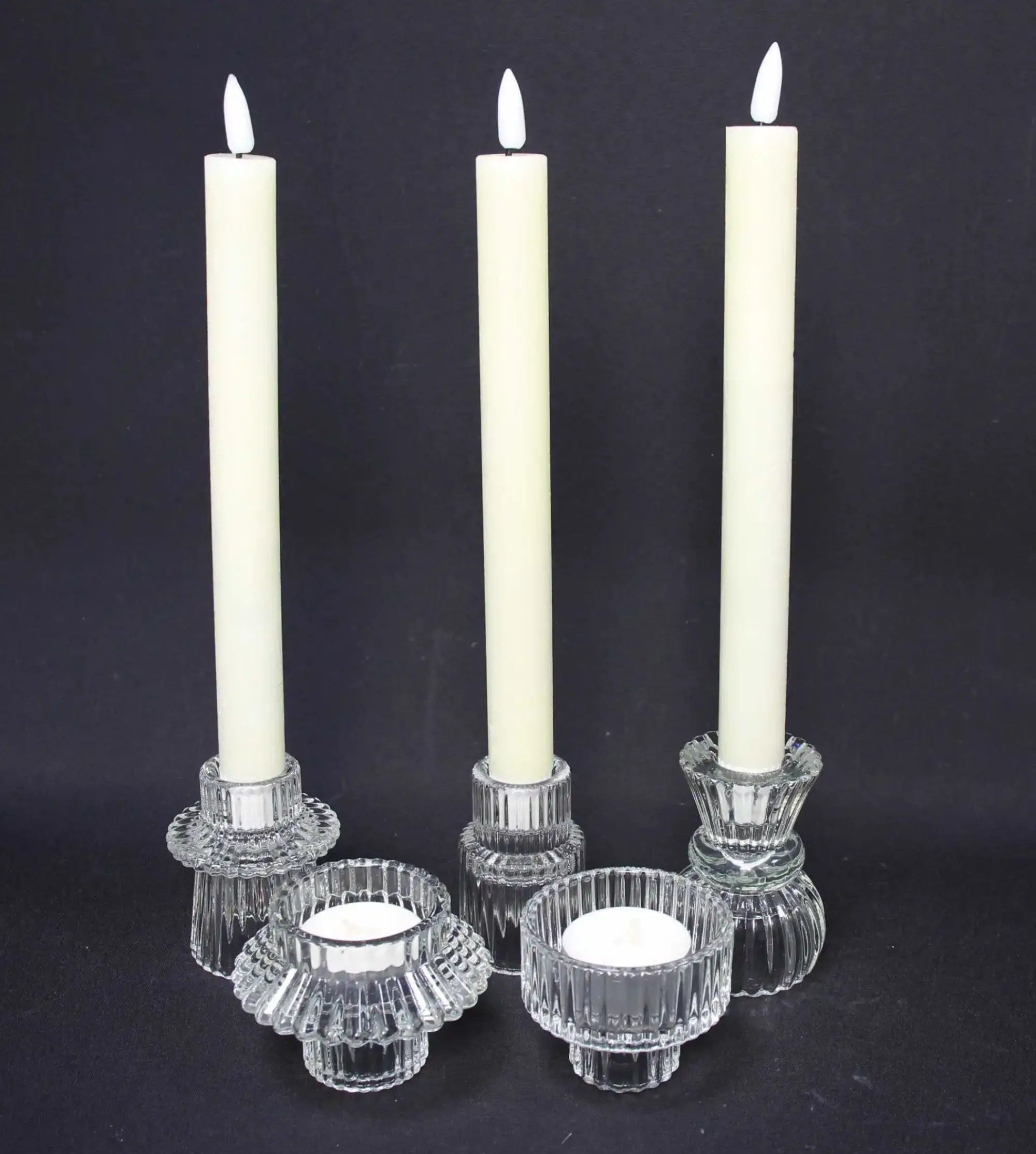 Kerzenhalter|Weihnachtslichter|Frank Handels GmbH & Co. KG Kerzenhalter "Classical", 5er Set