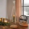 Tannenbäume|Weihnachtslichter|Frank Handels GmbH & Co. KG Kerzenhalter "Silbertanne"