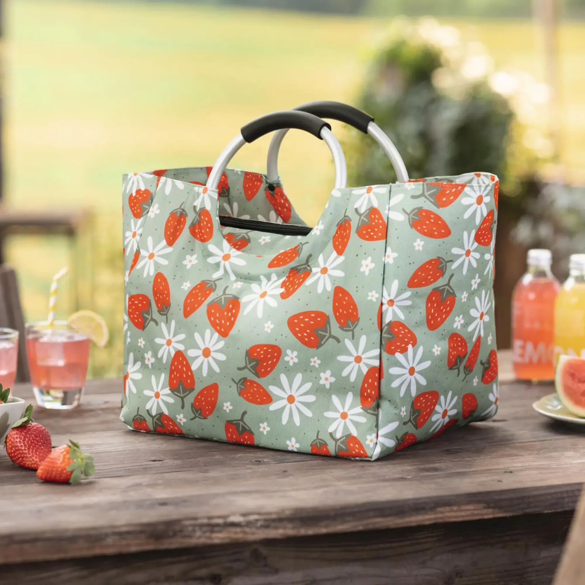 Einkaufskörbe|Frank Handels GmbH & Co. KG Kühltasche "Erdbeerchen"