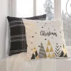 Weihnachtliche Kissen & Kissenhüllen|Frank Handels GmbH & Co. KG Kissenhülle "Black'n'Gold"