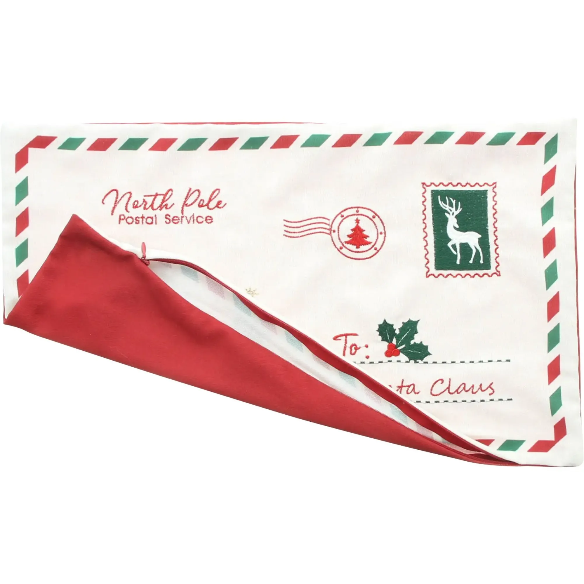 Weihnachtliche Kissen & Kissenhüllen|Frank Handels GmbH & Co. KG Kissenhülle "Christmas Mail"