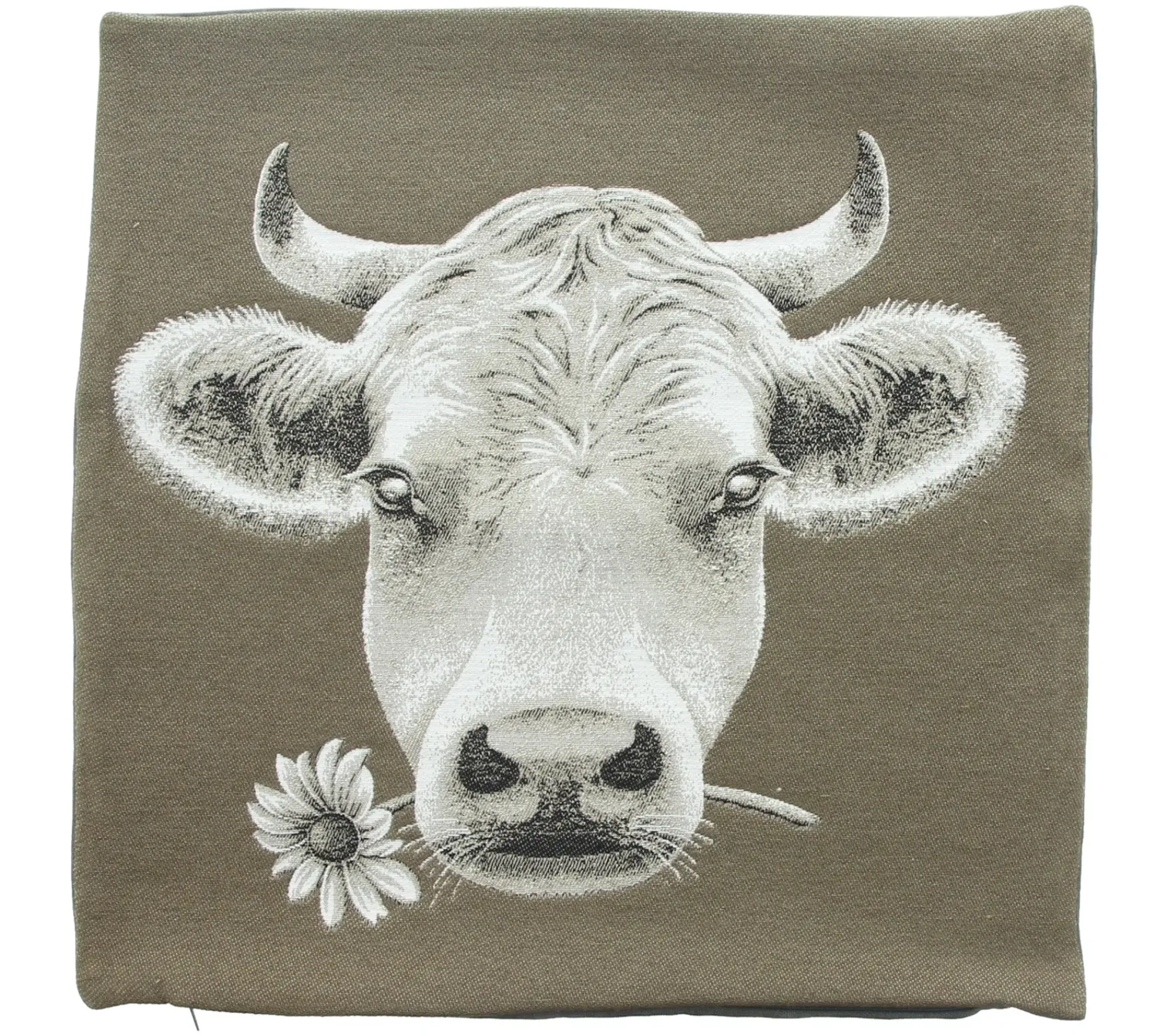 Chalet & Hütte|Kissenhüllen|Frank Handels GmbH & Co. KG Kissenhülle "Cozy Cow"