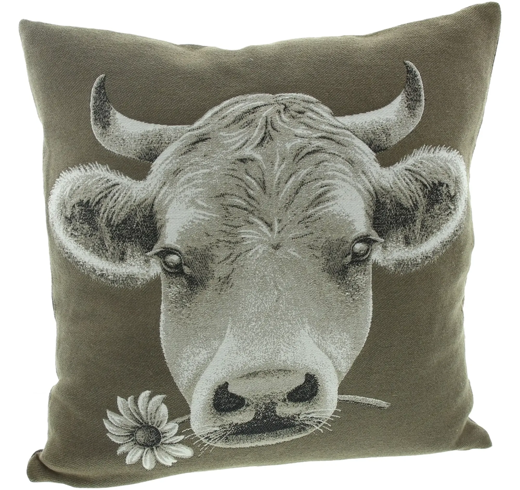 Chalet & Hütte|Kissenhüllen|Frank Handels GmbH & Co. KG Kissenhülle "Cozy Cow"