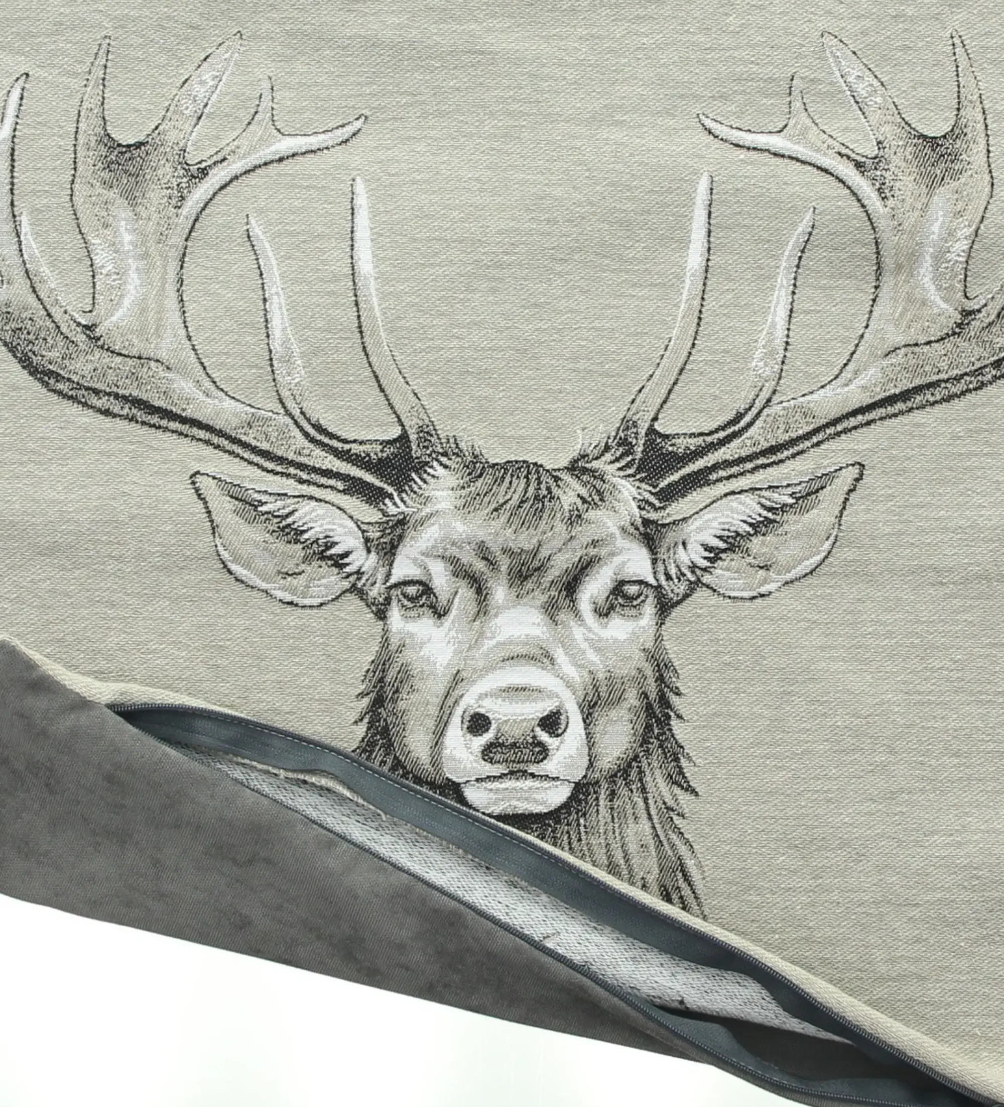 Chalet & Hütte|Kissenhüllen|Frank Handels GmbH & Co. KG Kissenhülle "Cozy Deer"