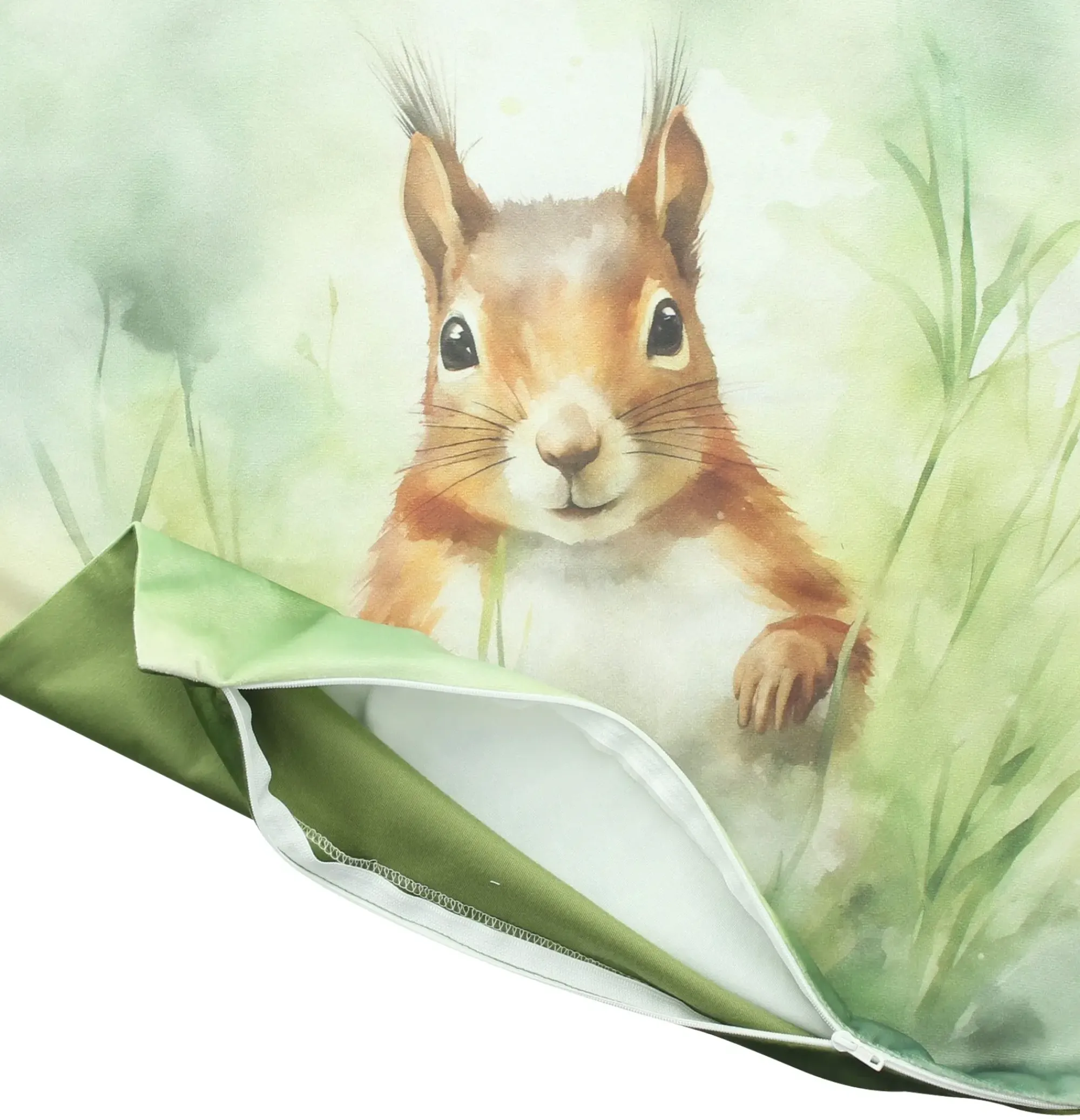 Herbstliche Kissen & Kissenhüllen|Kissenhüllen|Frank Handels GmbH & Co. KG Kissenhülle "Eichhörnchen"