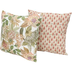 Home&Living - Herbst|Home&Living - Textilien|Frank Handels GmbH & Co. KG Kissenhülle "Floral", 2er Set