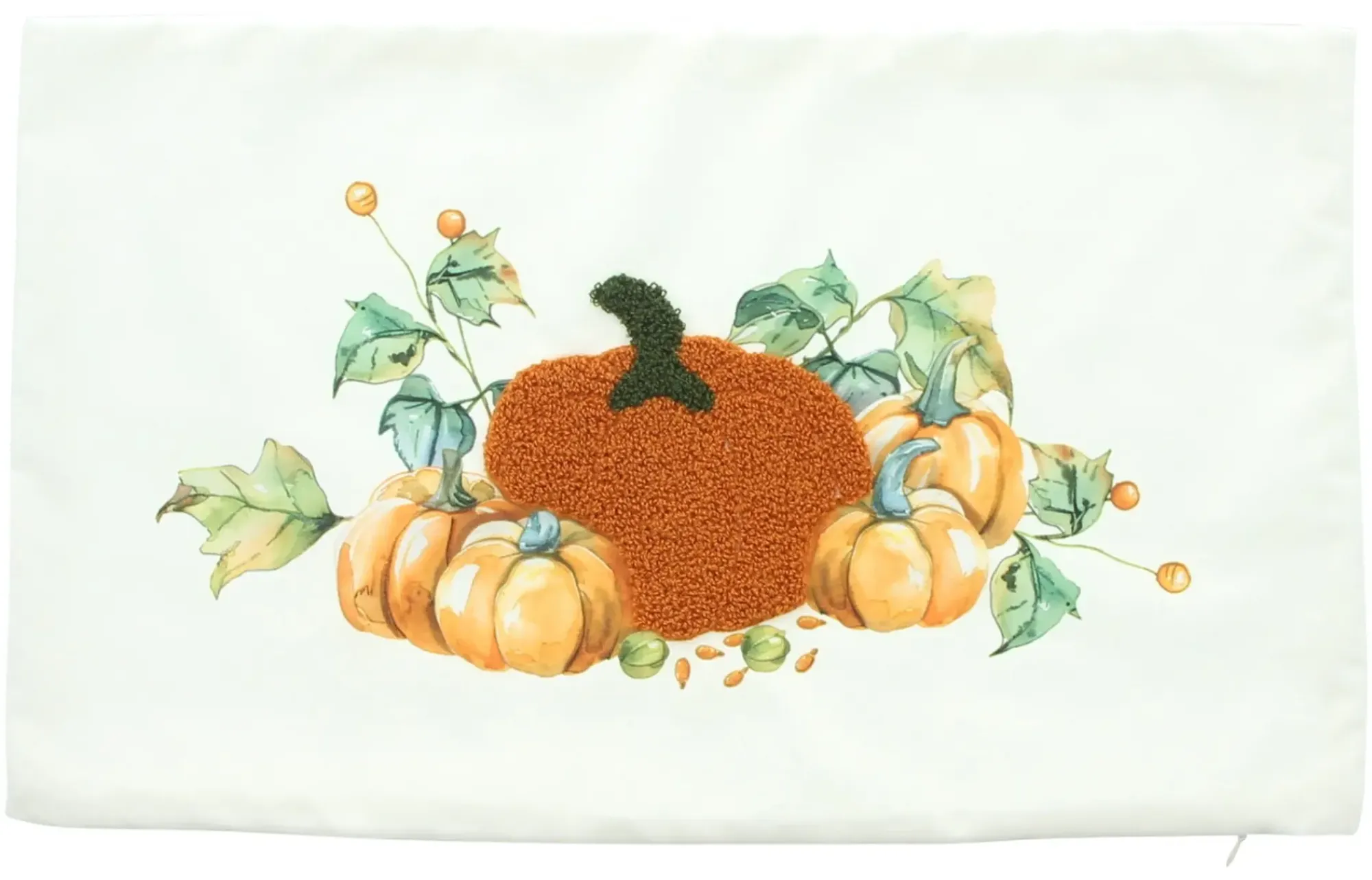 Herbstliche Kissen & Kissenhüllen|Frank Handels GmbH & Co. KG Kissenhülle "Gartenkürbis"