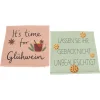 Home&Living - Weihnachten|Home&Living - Textilien|Frank Handels GmbH & Co. KG Kissenhülle "Glühwein & Cookies", 2er Set