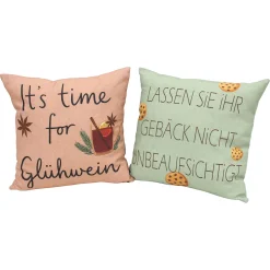 Home&Living - Weihnachten|Home&Living - Textilien|Frank Handels GmbH & Co. KG Kissenhülle 