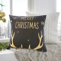 Weihnachtliche Kissen & Kissenhüllen|Frank Handels GmbH & Co. KG Kissenhülle "Merry Christmas"