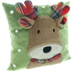 Weihnachtliche Kissen & Kissenhüllen|Frank Handels GmbH & Co. KG Kissenhülle "Rudi"