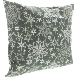 Home&Living - Weihnachten|Home&Living - Textilien|Frank Handels GmbH & Co. KG Kissenhülle "Schneeflockenzierde"