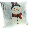 Weihnachtliche Kissen & Kissenhüllen|Frank Handels GmbH & Co. KG Kissenhülle "Schneemann"
