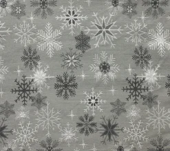Weihnachtliche Kissen & Kissenhüllen|Frank Handels GmbH & Co. KG Kissenhülle "Shiny Snowflakes", 2er Set