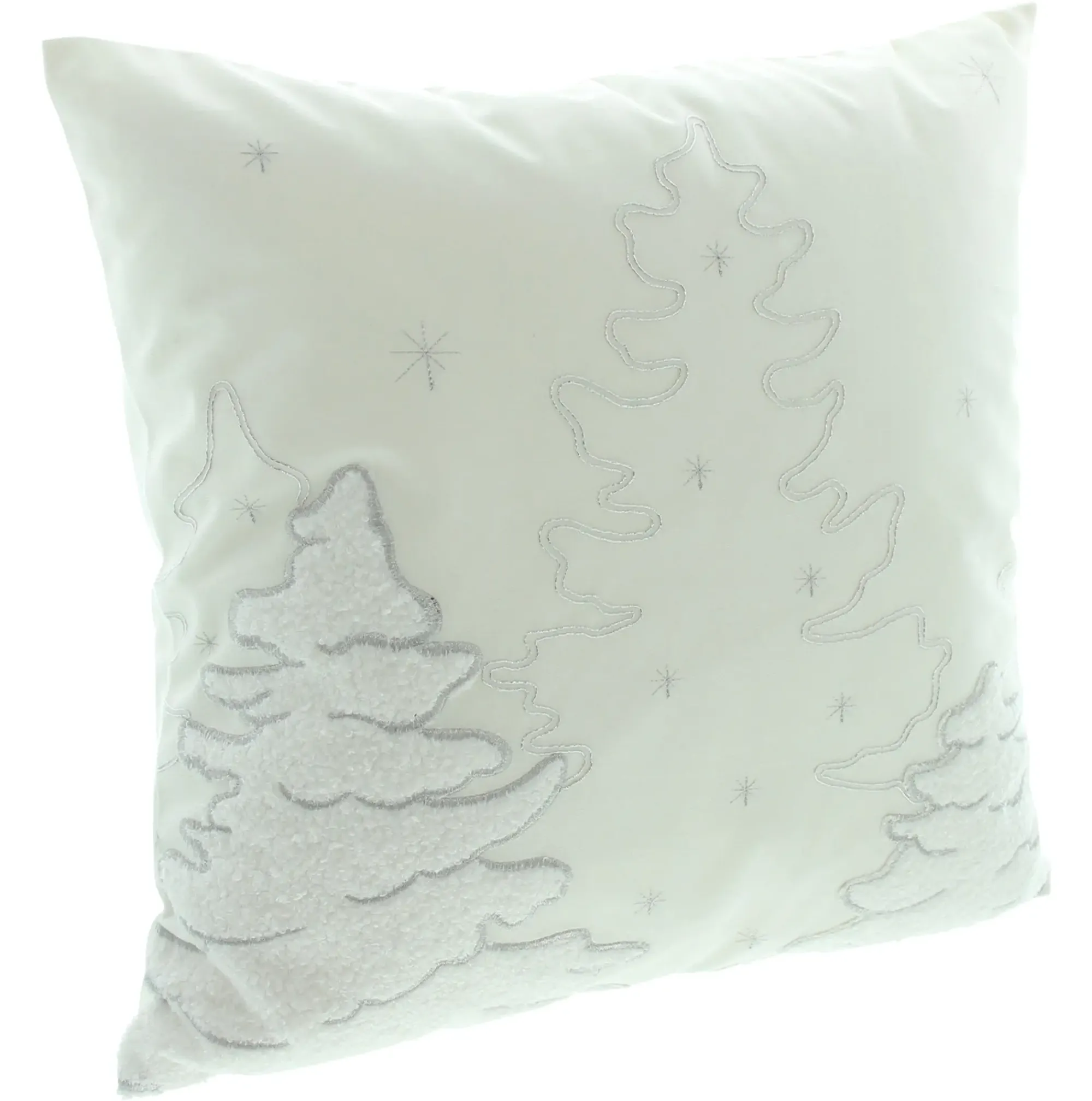 Weihnachtliche Kissen & Kissenhüllen|Frank Handels GmbH & Co. KG Kissenhülle "Silver Tree"
