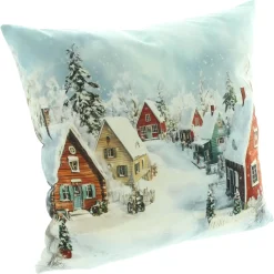 Weihnachtliche Kissen & Kissenhüllen|Frank Handels GmbH & Co. KG Kissenhülle "Winterdorf"