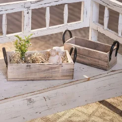 Herbstliche Dekoschalen|Kisten & Dekoboxen|Frank Handels GmbH & Co. KG Kiste 