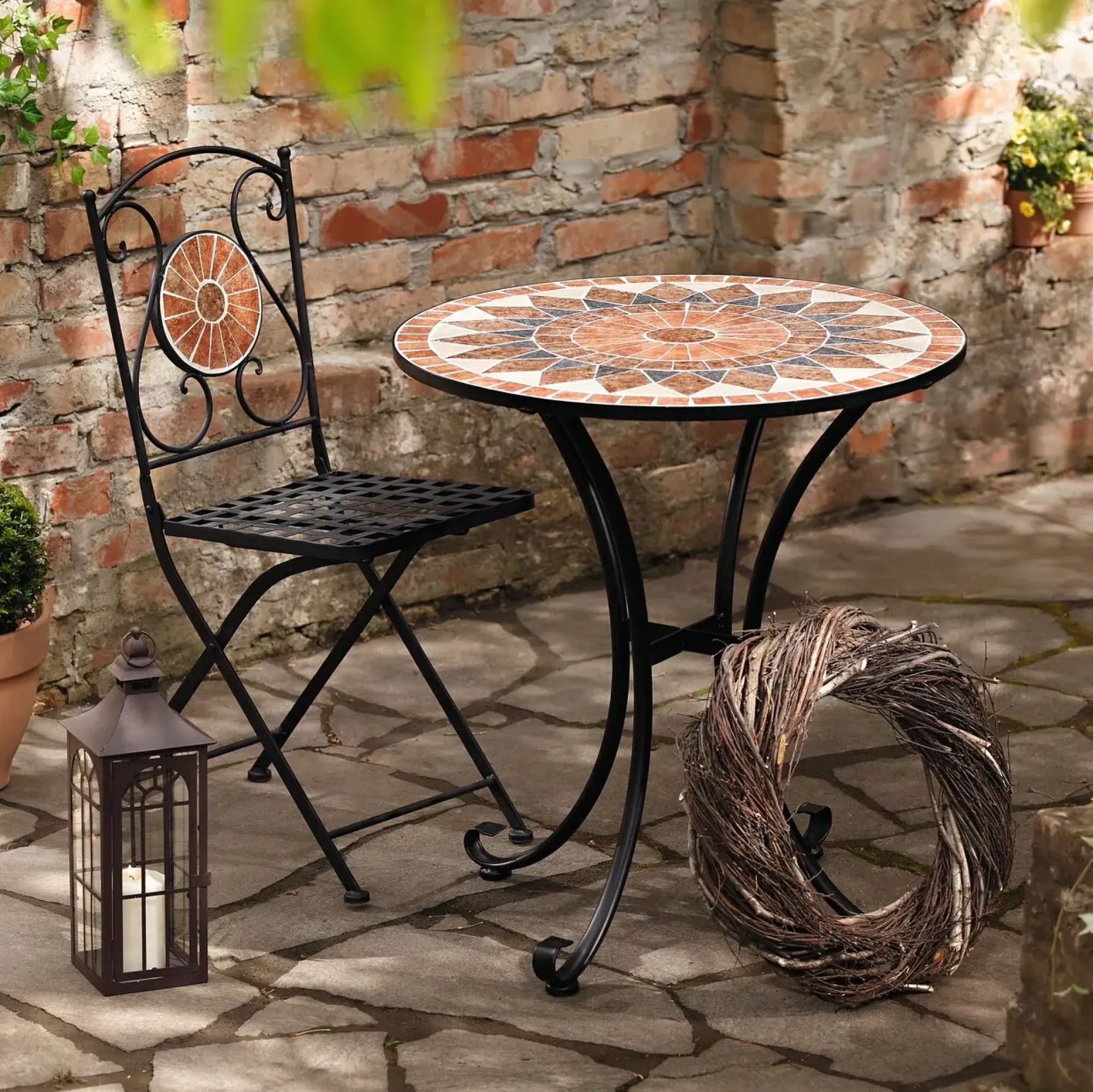 Herbstgarten|Sessel & Stühle|Frank Handels GmbH & Co. KG Klappstuhl "Mosaik"
