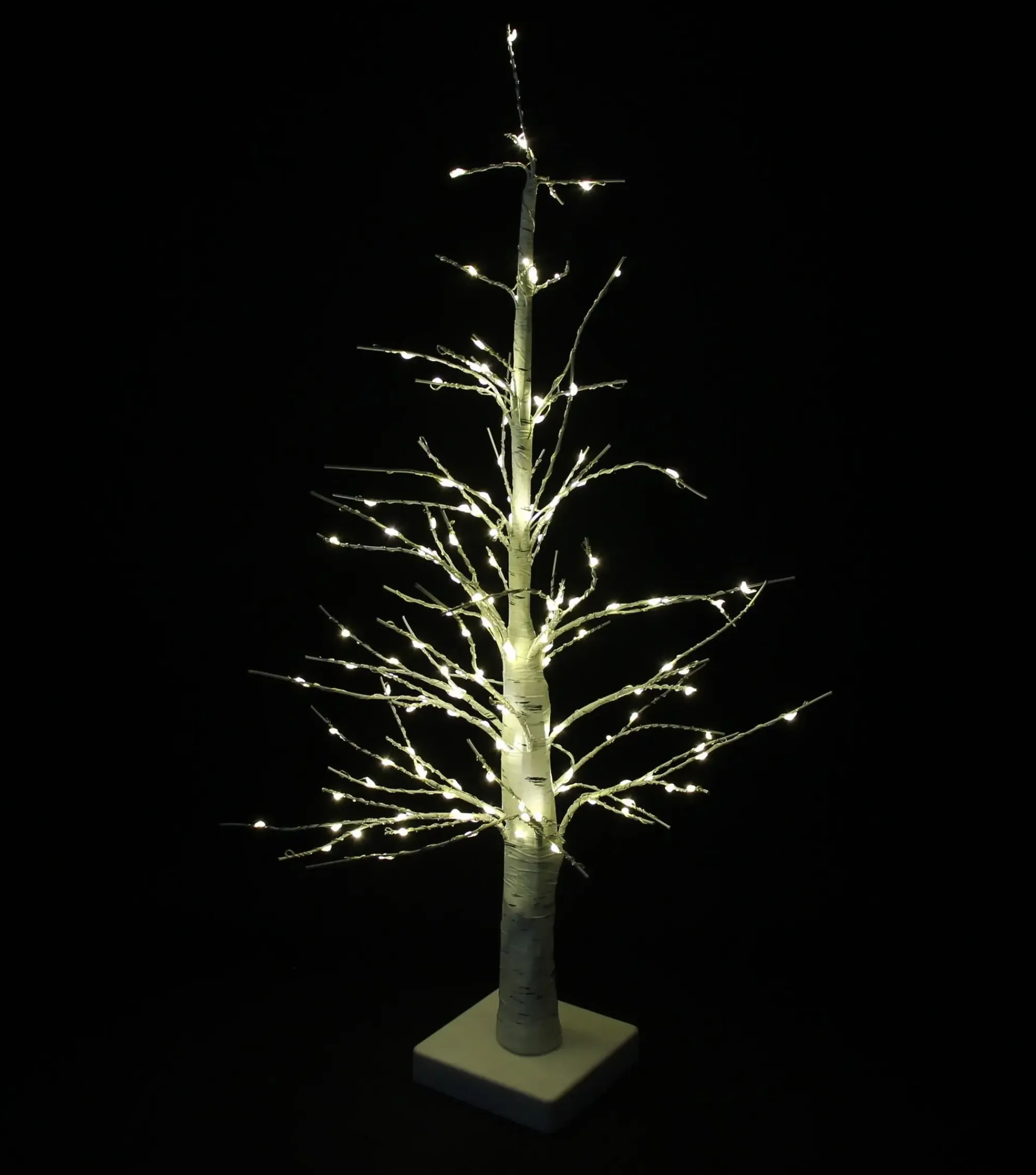 Weihnachtliche Led-Deko|Frank Handels GmbH & Co. KG Kleiner LED-Baum "White Christmas"