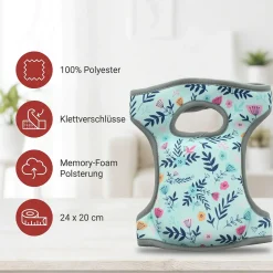 Gartendeko|Beetbegrenzung & Zäune|Frank Handels GmbH & Co. KG Knieschoner "Floral", 2er Set